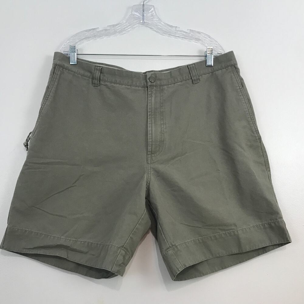 Y2K Columbia Men's Shorts Size 38 Gray Hiking Outdoor Fishing Camping